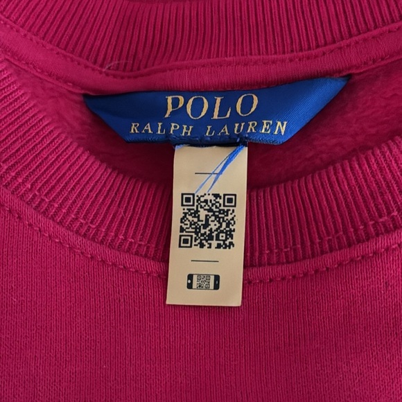 POLO RALPH LAUREN‎ Red Bear Fleece Dress Girl Size L XL Winter Drawstring Beret - Picture 5 of 8